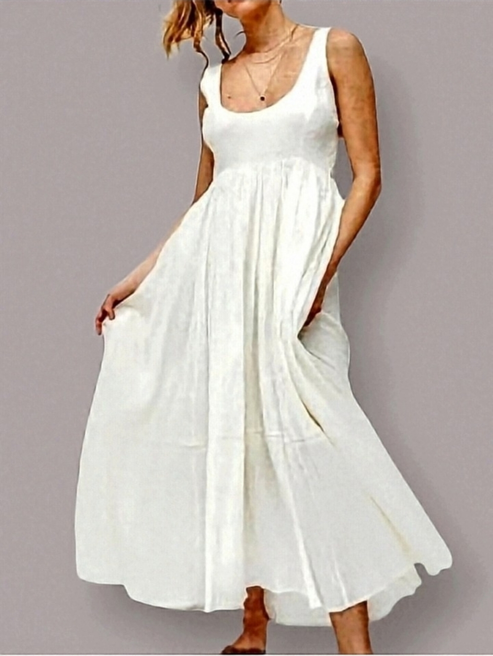 UO Million Miles Maxi Dress sz M